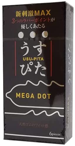 うすぴたメガドット　６個入り