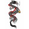 タトゥーシール　黒龍