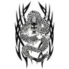 タトゥーシール　トライバル・ドラゴン