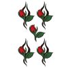 タトゥーシール　薔薇トライバル３