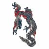 タトゥーシール　臥龍