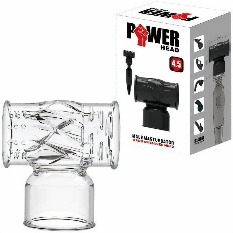 パワーヘッド　メイルマスターベーター　（クリア）