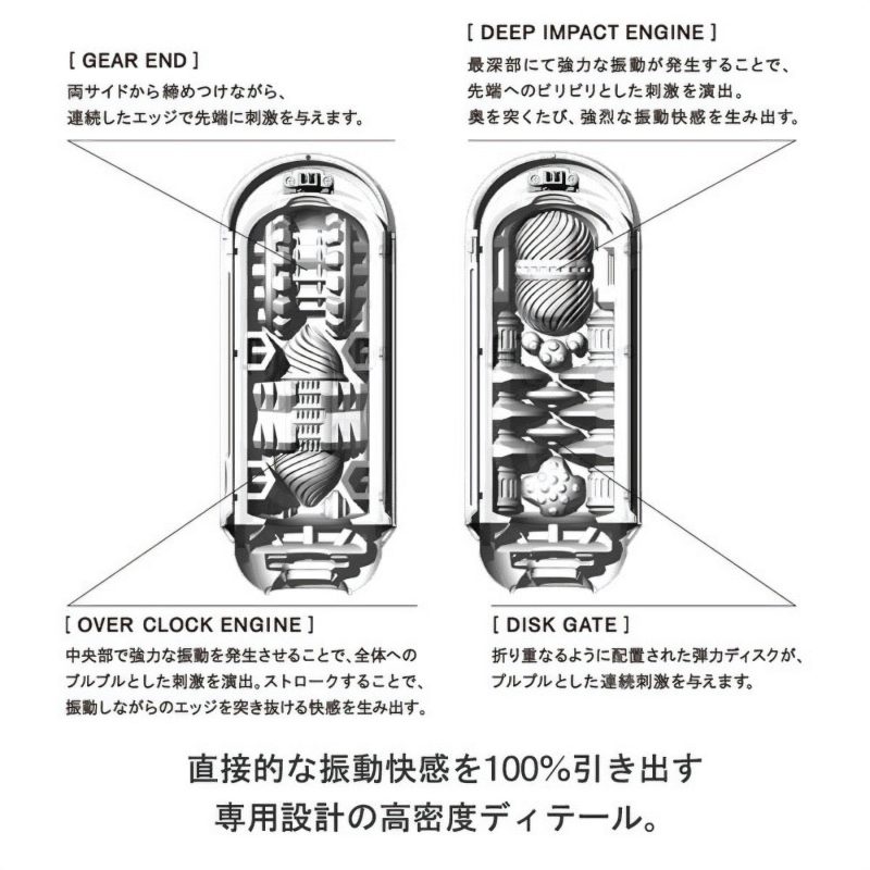 Alternative view of ＴＥＮＧＡ　ＦＬＩＰ　０　（エレクトロニックバイブレーション　ホワイト）