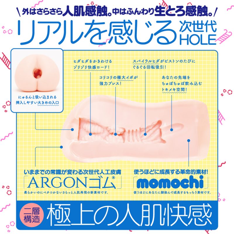 Alternative view of 次世代ＨＯＬＥ　ＰＵＮＩ　ＶＩＲＧＩＮ（ぷにばーじん）　ｍｉｎｉ　ソフト　人工皮膚